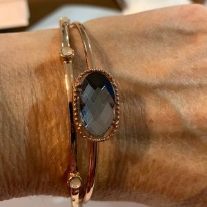 Bracelet, bangles, two, beautiful, NWOT, in box